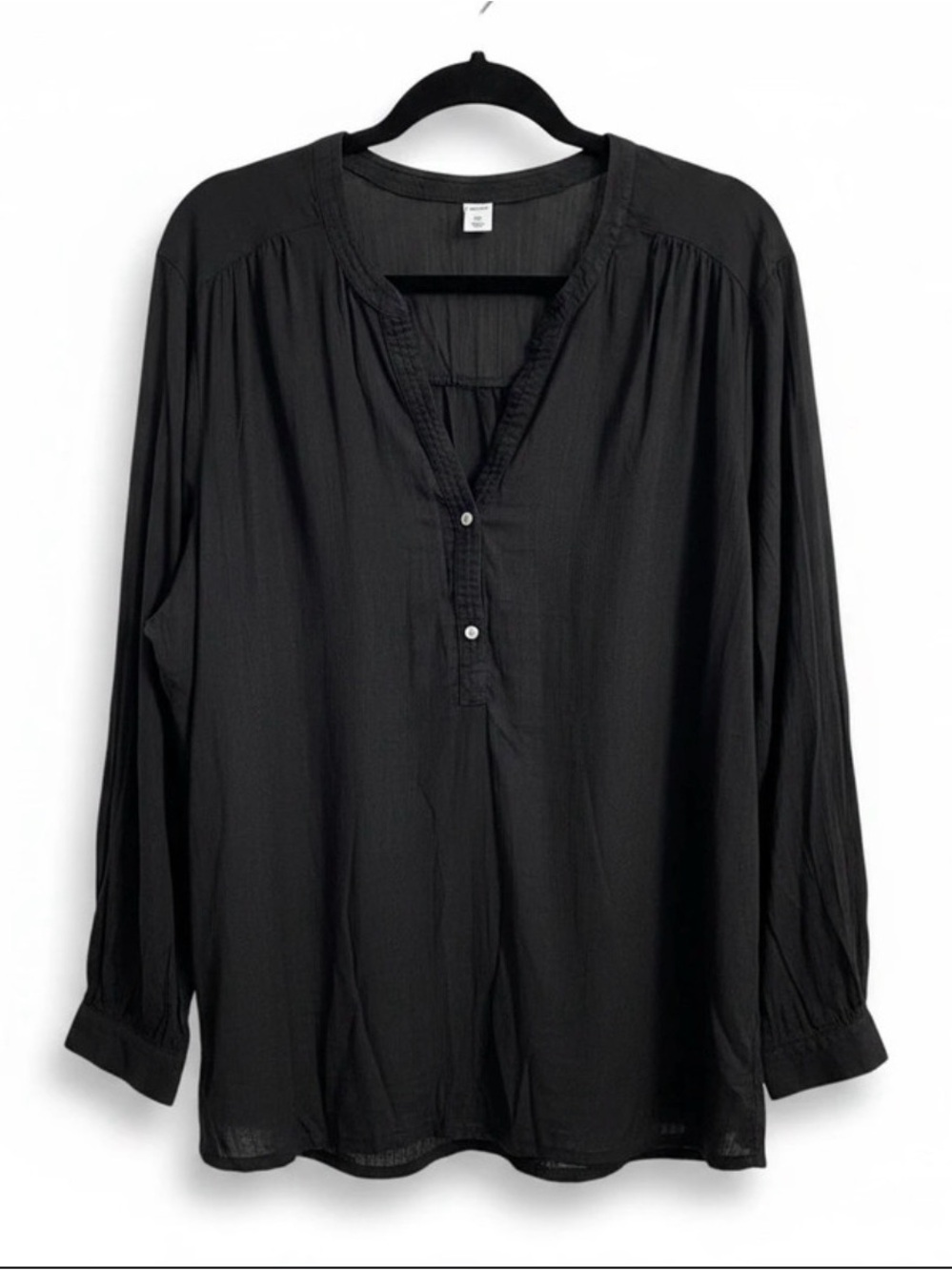 Relaxed Fit Boho Coastal Chic Long Sleeve Top